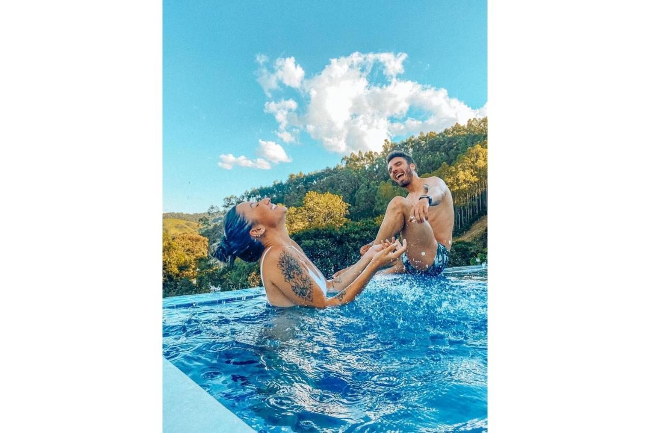 Chale Do Lago Super Luxo Кунха Екстериор снимка