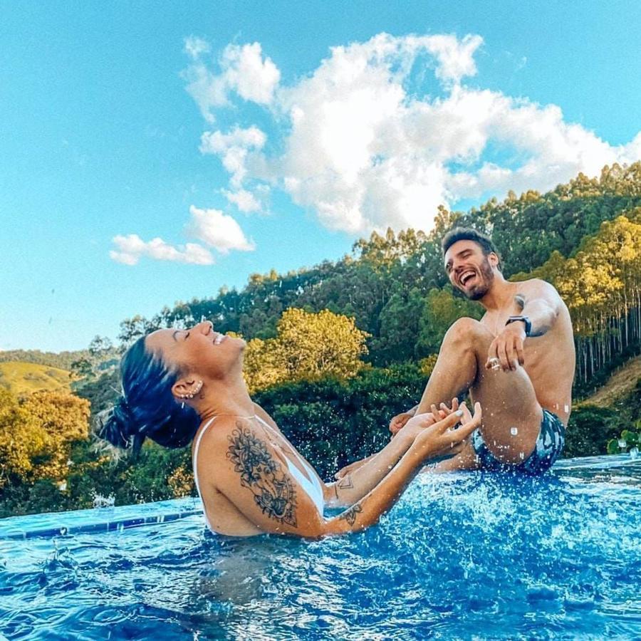 Chale Do Lago Super Luxo Кунха Екстериор снимка